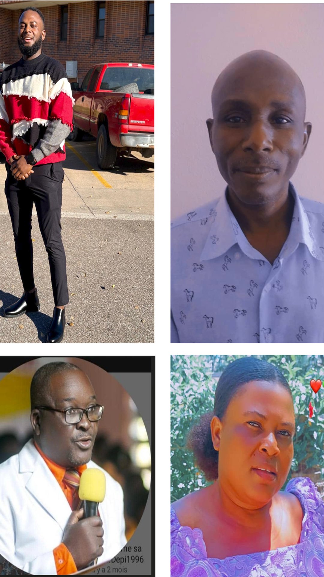Members in Haiti (Chief Delegate/ Core Coordinator; Pastor; Treasurer/ Secretary)